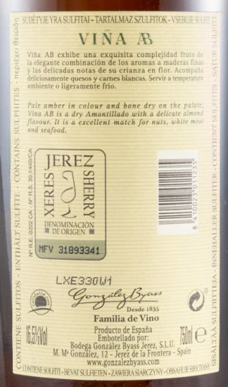 Jerez Vina AB Gonzalez Byass Amontillado