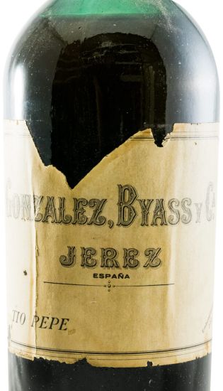 Jerez Tio Pepe (garrafa antiga)