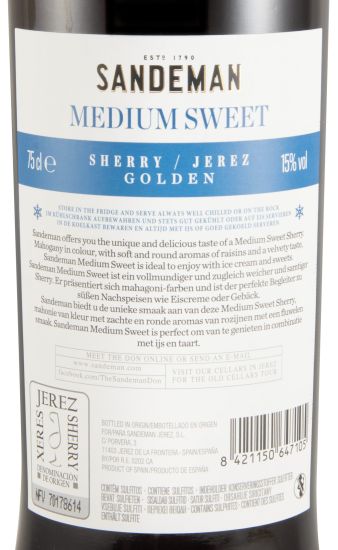 Jerez Sandeman Medium Sweet