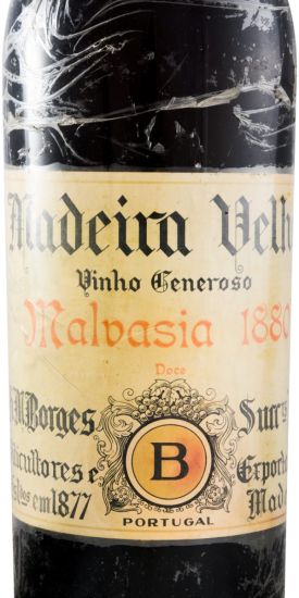 1880 Madeira H. M. Borges Malvasia
