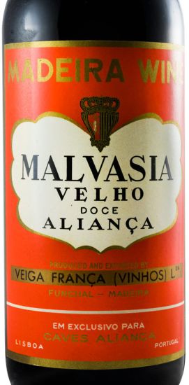 Madeira Veiga França Malvasia Velho (gargalo empalhado)