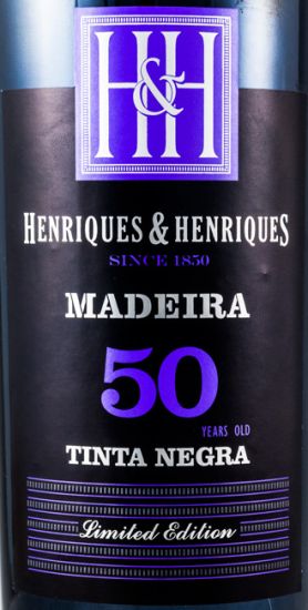 Madeira Henriques & Henriques Tinta Negra 50 years 50cl