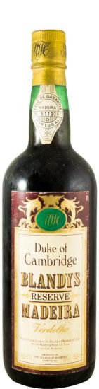 Madeira Blandy's Duke of Cambridge Verdelho
