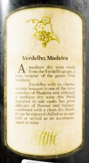 Madeira Blandy's Duke of Cambridge Verdelho
