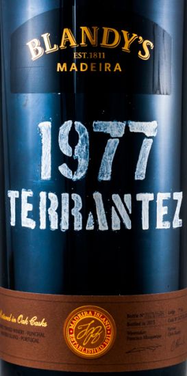 1977 Madeira Blandy's Terrantez Vintage