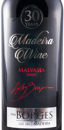 Madeira H. M. Borges Malvasia 30 years