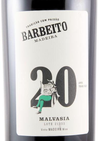 Madeira Barbeito Lote 21333 Malvasia 20 anos