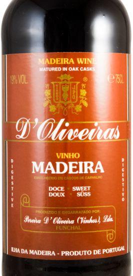 Madeira D'Oliveiras Doce 3 years