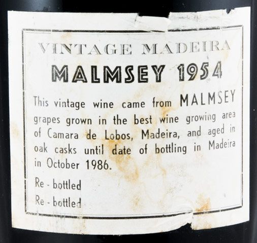 1954 Madeira Henriques & Henriques Malmsey