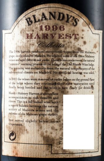 1996 Madeira Blandy's Malmsey