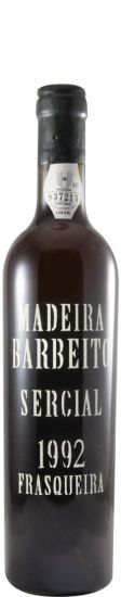1992 Madeira Barbeito Sercial Frasqueira 50cl