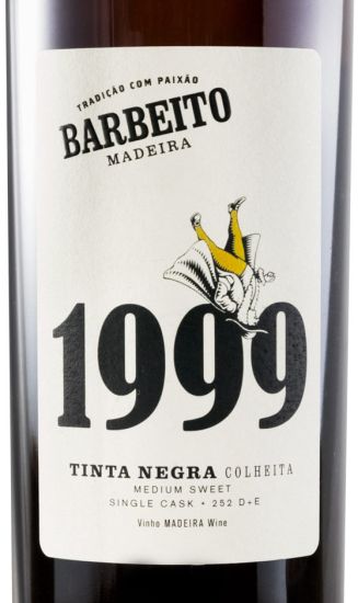 1999 Madeira Barbeito Single Cask 252 D+E Colheita 50cl