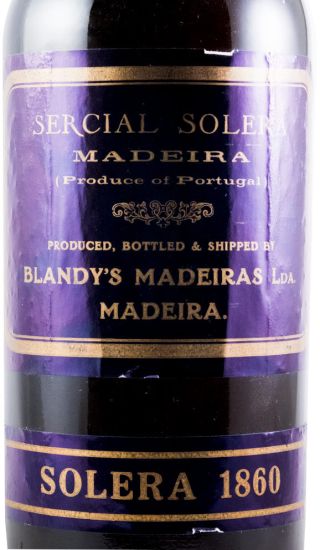1860 Madeira Blandy's Sercial Solera