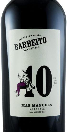 Madeira Barbeito Mãe Manuela Malvasia 40 years