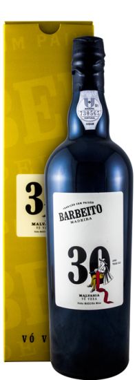Madeira Barbeito Vó Vera Malvasia 30 anos