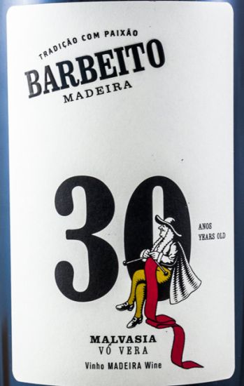 Madeira Barbeito Vó Vera Malvasia 30 anos