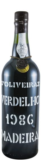 1986 Madeira D'Oliveiras Verdelho