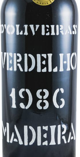 1986 Madeira D'Oliveiras Verdelho