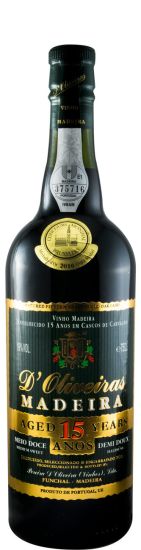 Madeira D'Oliveiras Medium Rich 15 years