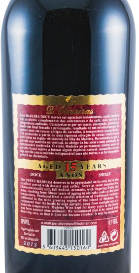 Madeira D'Oliveiras Doce 15 years