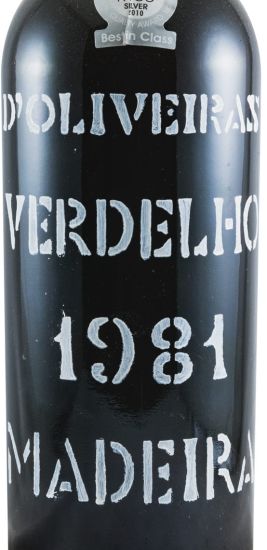 1981 Madeira D'Oliveiras Verdelho