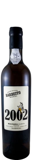 2002 Madeira Barbeito Malvasia 50cl