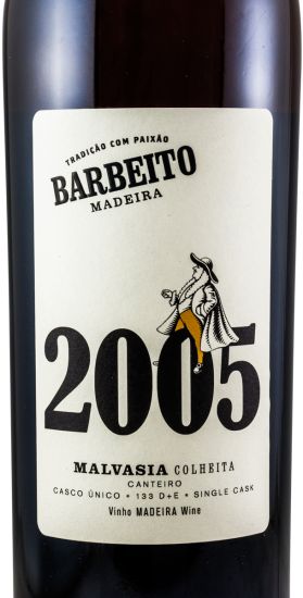 2005 Madeira Barbeito Malvasia Colheita 50cl