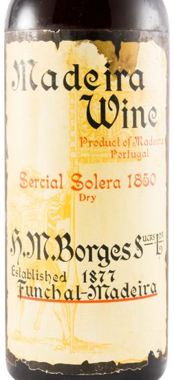 1850 Madeira H. M. Borges Sercial Solera