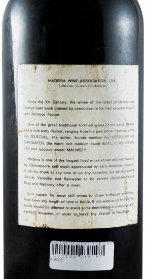 Madeira Blandy's Malmsey Reserve
