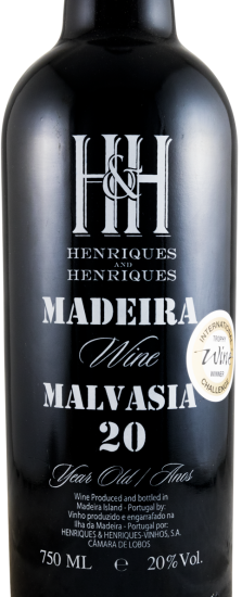 Madeira Henriques & Henriques Malvasia 20 years
