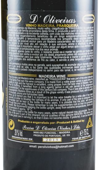 1984 Madeira D'Oliveiras Boal
