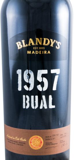 1957 Madeira Blandy's Bual Vintage