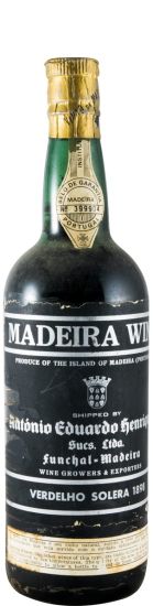 1898 Madeira António Eduardo Henriques Verdelho Solera