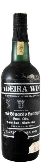 1900 Madeira António Eduardo Henriques Malvasia Solera