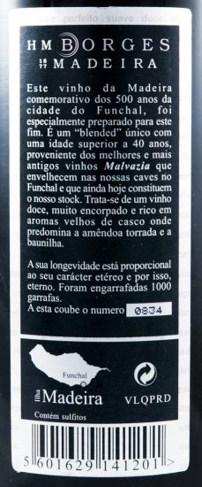 Madeira H. M. Borges Malvasia +40 years