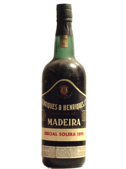 1898 Madeira Henriques & Henriques Sercial Solera