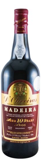 Madeira D'Oliveiras Doce 10 years