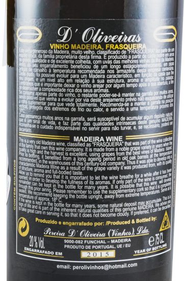 1994 Madeira D'Oliveiras Verdelho