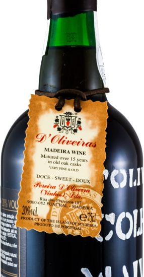 1996 Madeira D'Oliveiras Malvasia