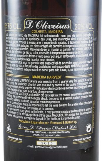 2000 Madeira D'Oliveiras Verdelho