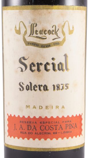 1835 Madeira Leacock's Sercial Solera