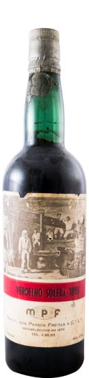 1959 Madeira Artur Barros e Sousa Verdelho Solera