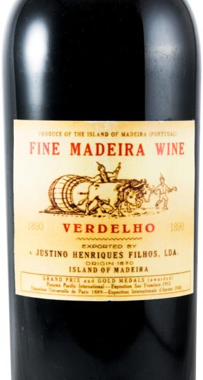 1890 Madeira Justino Henriques e Filhos Verdelho