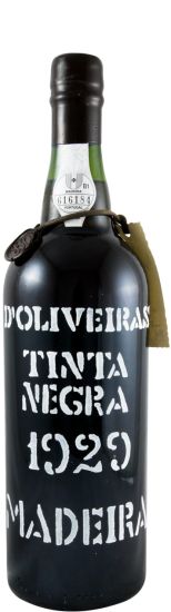 1929 Madeira D'Oliveiras Tinta Negra Seco