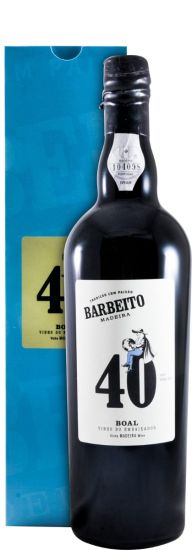 Madeira Barbeito Vinha do Embaixador Boal 40 anos