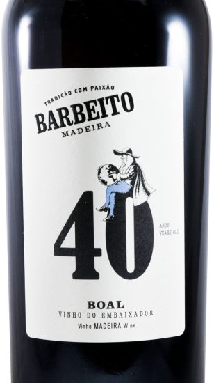 Madeira Barbeito Vinha do Embaixador Boal 40 anos
