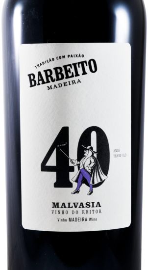 Madeira Barbeito Vinha do Reitor Malvasia 40 years