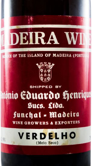 Madeira António Eduardo Henriques Verdelho