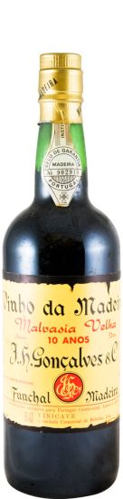 Madeira J.H.Gonçalves Malvazia Velha 10 years