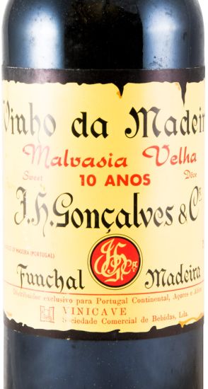 Madeira J.H.Gonçalves Malvazia Velha 10 years